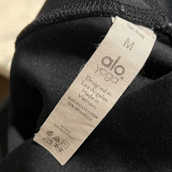 ALO Yoga | 7/8 High-Waist Airlift Legging | US M (8-10) | Women’s Black Leggings - Picture 10 of 13